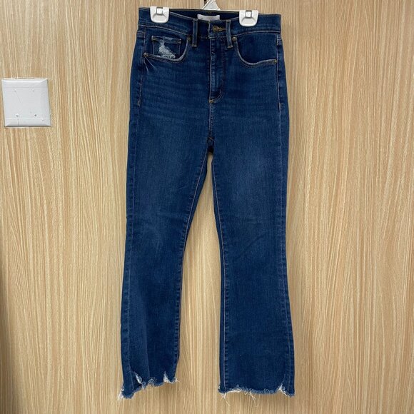 Loft Kick Crop Jeans Size 2 - Picture 1 of 9